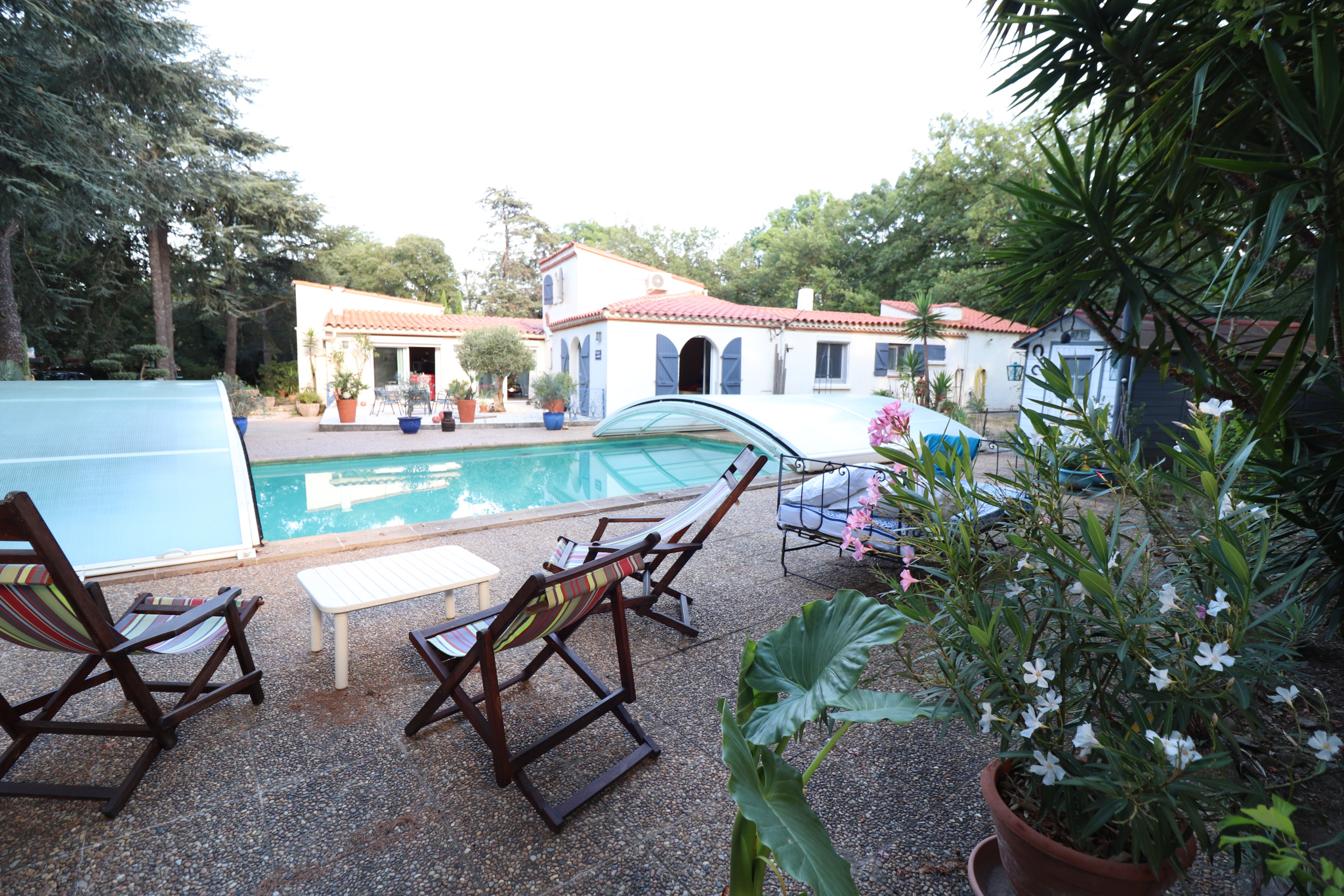 Argeles sur Mer - Propriété dans un cadre verdoyant a proximité à pied du centre ville